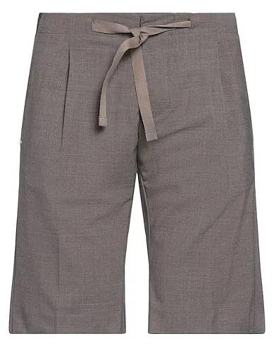 Dove grey Cool wool Shorts & Bermuda