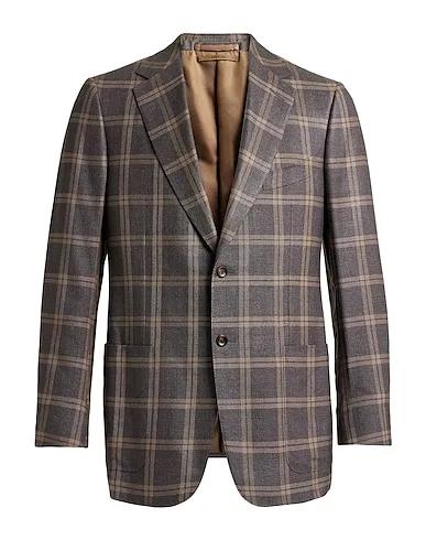 Dove grey Plain weave Coat