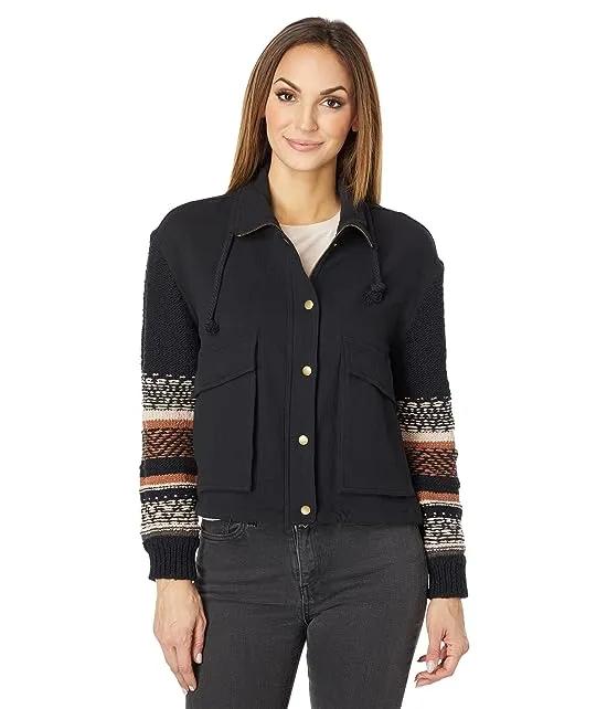 Drew Long Sleeve Jacket with Sleeve Detail