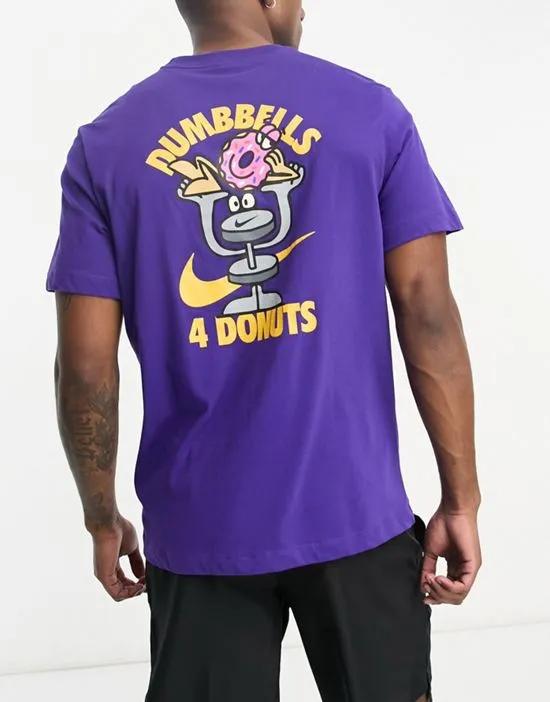 Dri-FIT Logo T-shirt in purple