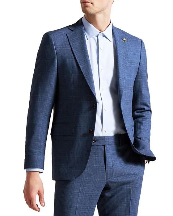 Dryden Navy Check Suit Jacket