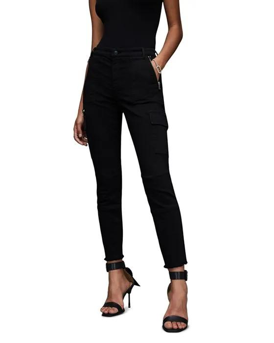 Duran Skinny Zip Cargo Pants