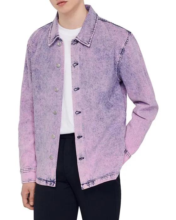 E23Bleach Denim Worker Jacket