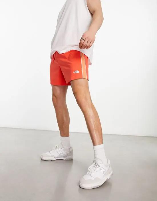 Elevation shorts in orange