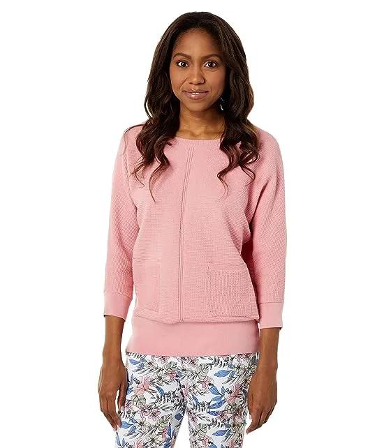 Ellie Organic Cotton Front Pocket Sweater