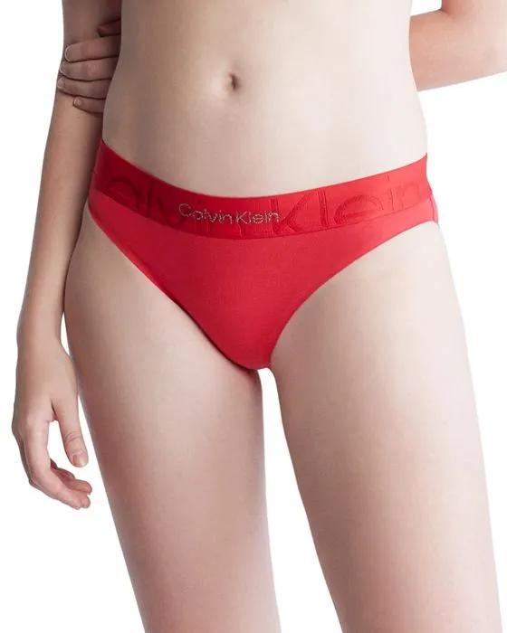 Embossed Icon Holiday Bikini