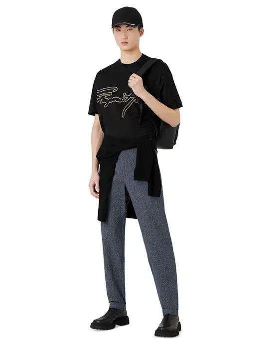 Embroidered Logo Tee