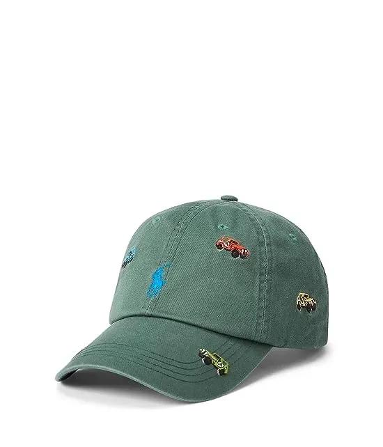 Embroidered Twill Ball Cap