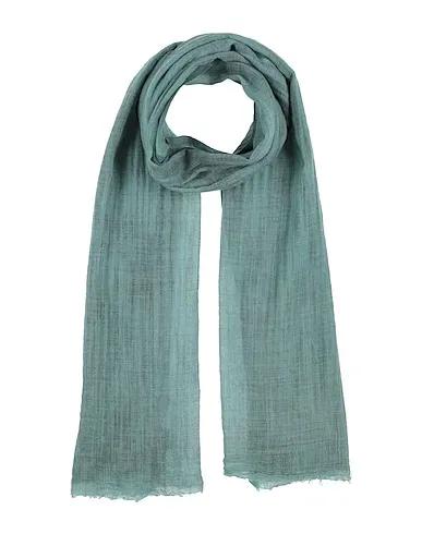 Emerald green Flannel Scarves and foulards