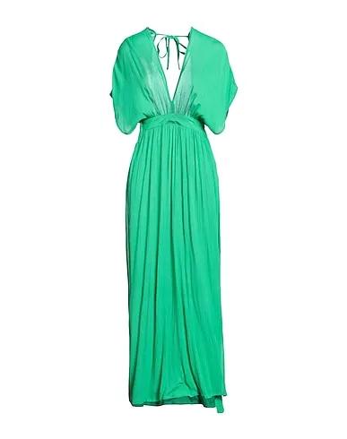 Emerald green Jersey Long dress