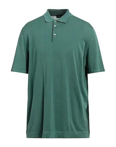 Emerald green Jersey Polo shirt