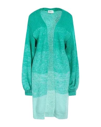 Emerald green Knitted Cardigan