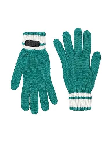 Emerald green Knitted Gloves