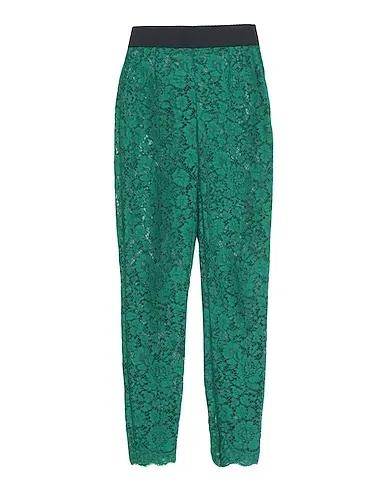 Emerald green Lace Casual pants