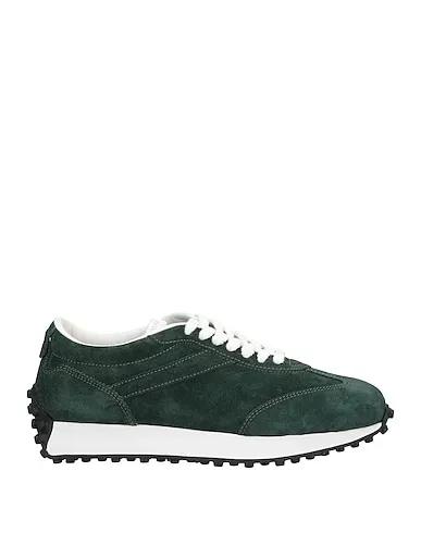 Emerald green Leather Sneakers
