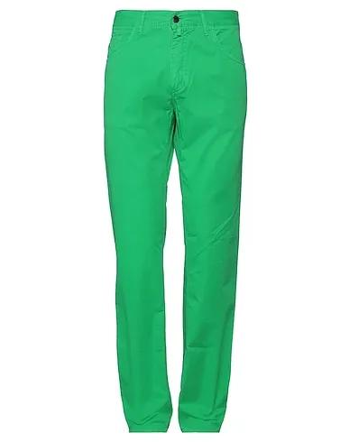 Emerald green Plain weave 5-pocket