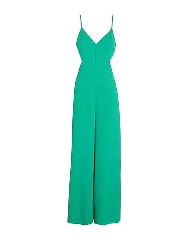Emerald green Plain weave Jumpsuit/one piece