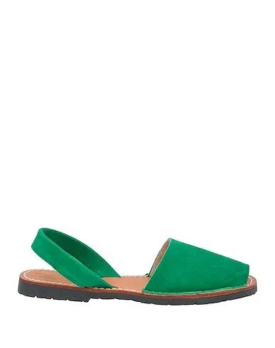 Emerald green Sandals