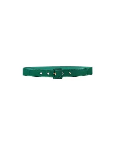 Emerald green Satin Regular belt