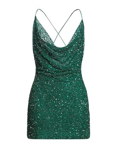 Emerald green Short dress
