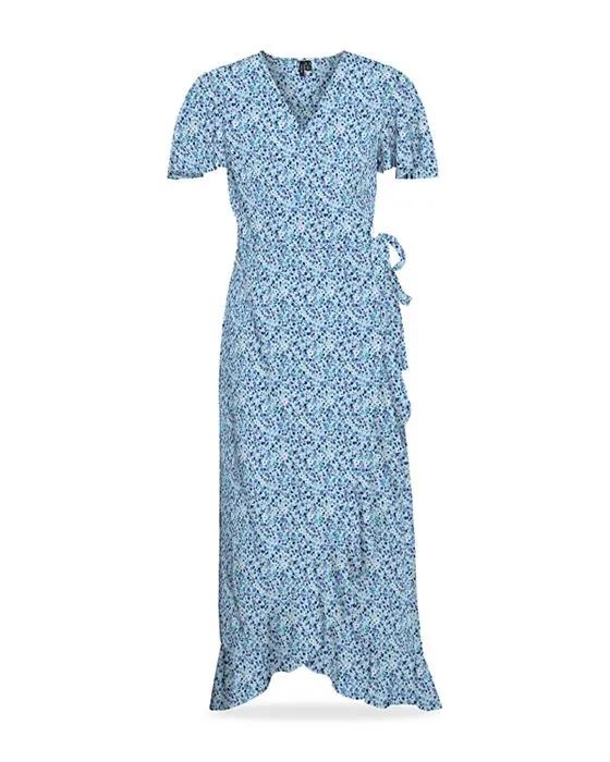 Emma Maxi Wrap Dress