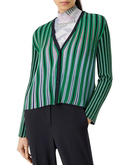 Emorio  Striped Cardigan