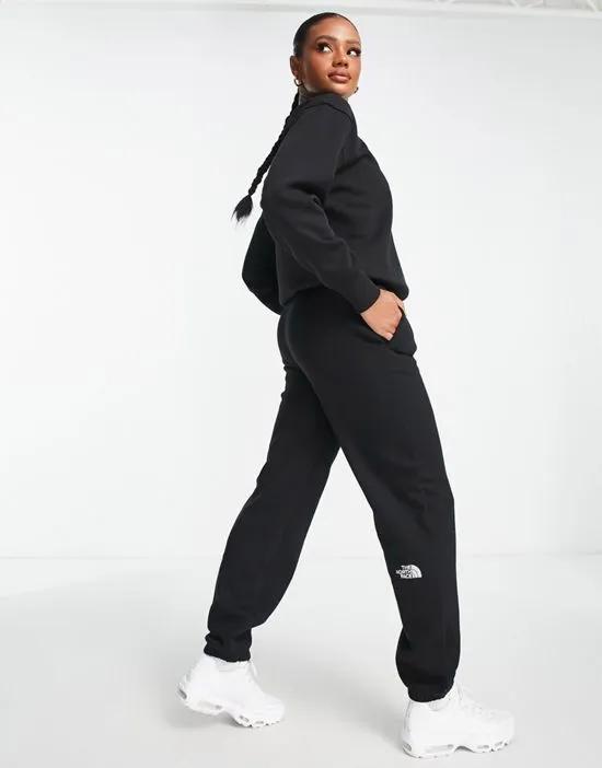 Essential oversized sweatpants in black Exclusive at ASOS