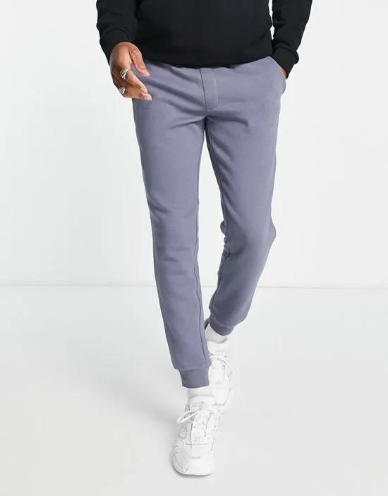 Essentials slim sweatpants in blue