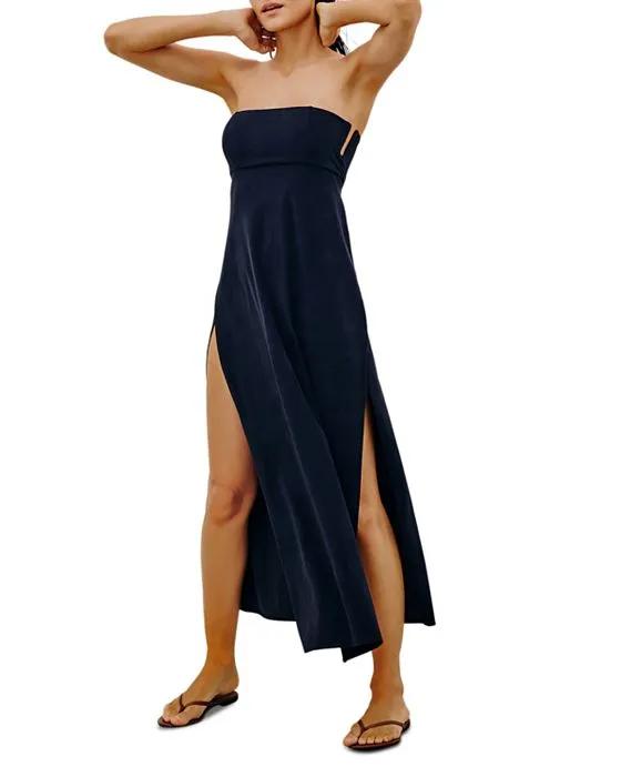 Esther Strapless Maxi Swim Cover Up Dress