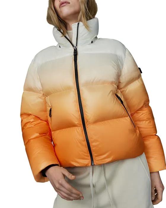 Evie Ombré Down Puffer Jacket