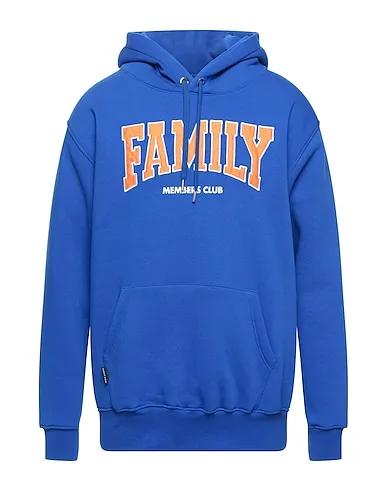 FAMILY FIRST Milano | Bright blue Men‘s Hooded Sweatshirt