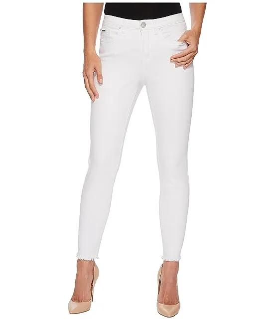 FDJ French Dressing Jeans Sunset Hues Olivia Slim Ankle in White