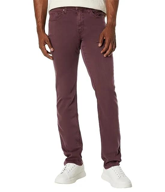 PAIGE Men's Federal Transcend Slim Straight Fit Pant, Vintage Crushed iris,  32 at  Men's Clothing store