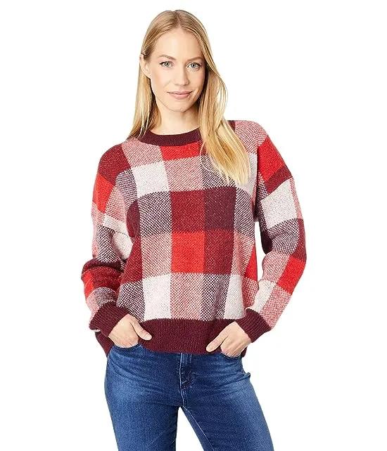 Fenimore Pullover Sweater in Plaid