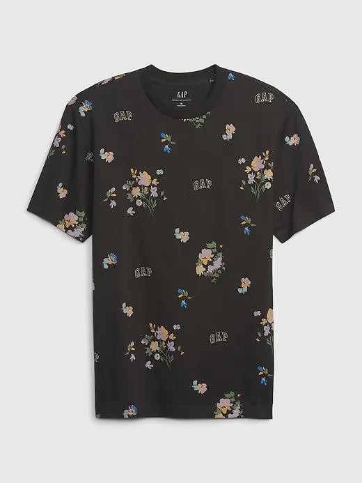 Floral Gap Logo T-Shirt