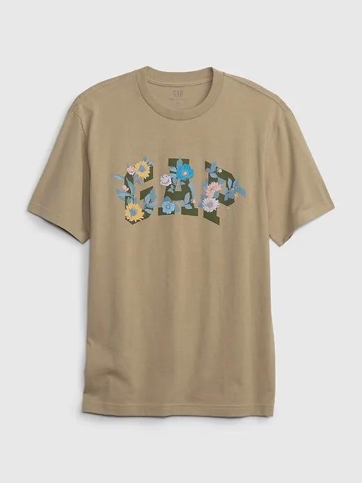 Floral Gap Logo T-Shirt