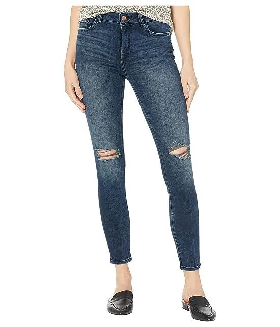 Florence Mid-Rise Ankle Skinny in Mitchell