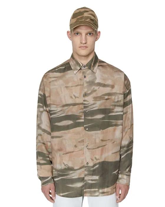 Fluid Camo Regular Fit Shirt