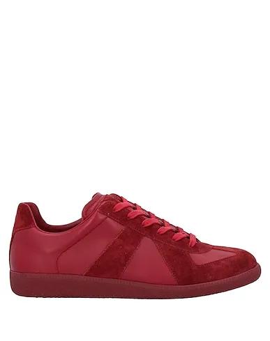Brick red Leather Sneakers