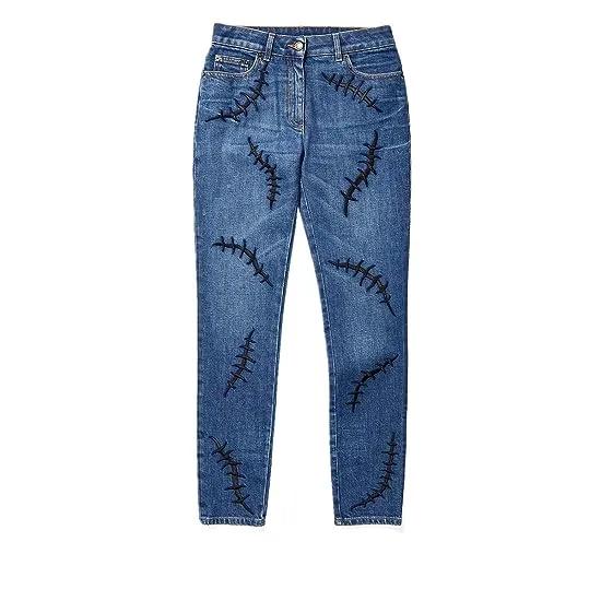 Franken-Scar Jeans in Blue