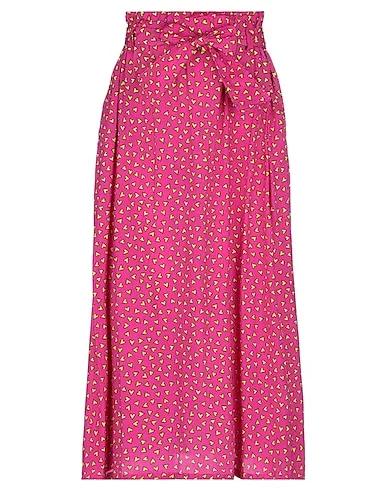 Fuchsia Cady Maxi Skirts