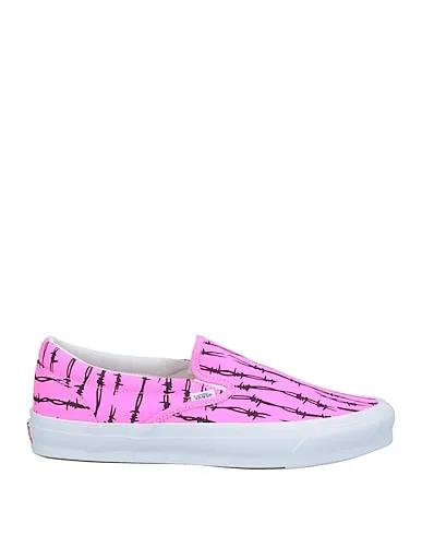 Fuchsia Canvas Sneakers