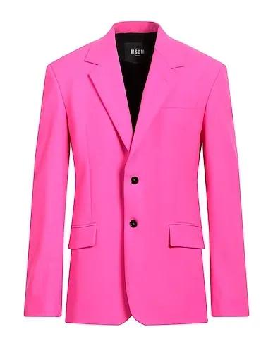Fuchsia Cool wool Blazer