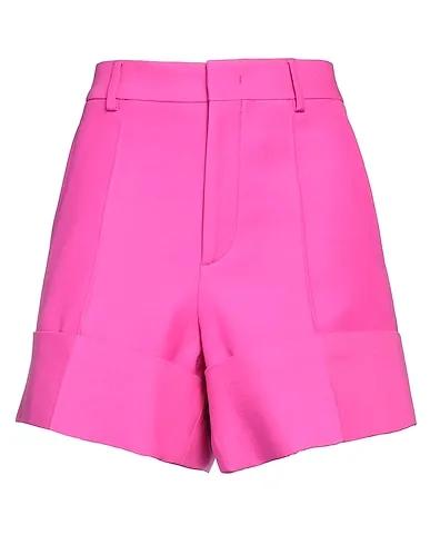 Fuchsia Cool wool Shorts & Bermuda