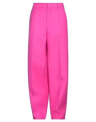 Fuchsia Crêpe Casual pants