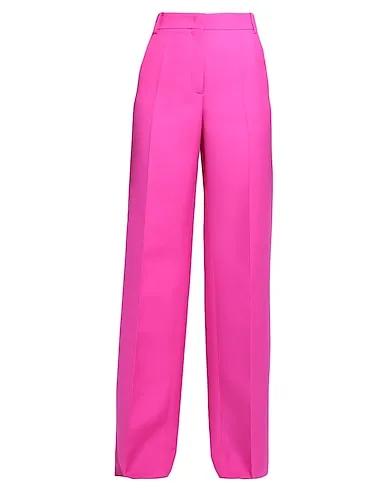 Fuchsia Crêpe Casual pants