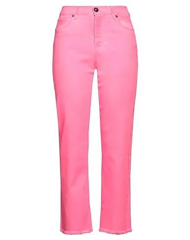 Fuchsia Denim Denim pants