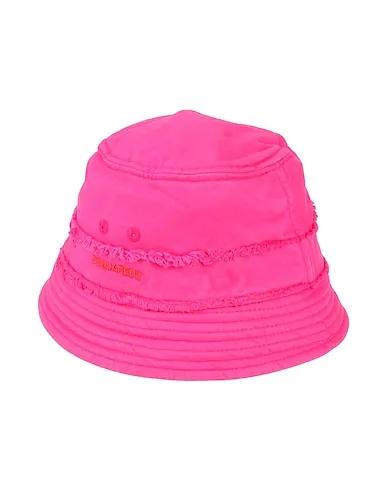 Fuchsia Gabardine Hat