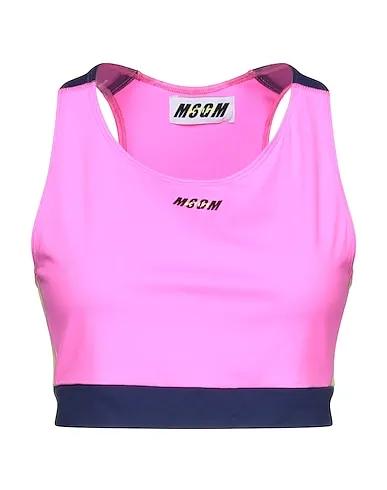 Fuchsia Jersey Crop top