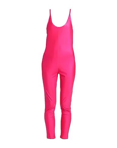 Fuchsia Jersey Jumpsuit/one piece